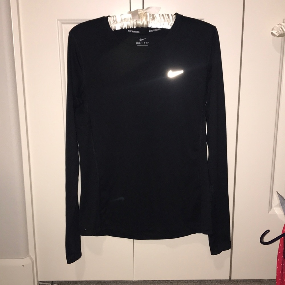 Nike black long sleeve (Dri Fit) - women’s